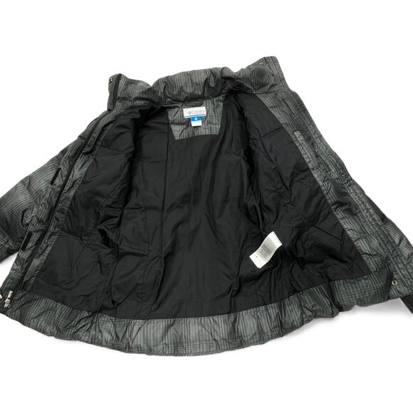 Columbia Gray Down Puffer  Winter Jacket Omni -Shield Women's Small - Picture 14 of 14